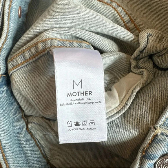 Mother Superior ‘THE DRIFTER' Light Wash Denim Vest fast as a mother size medium - Picture 11 of 15